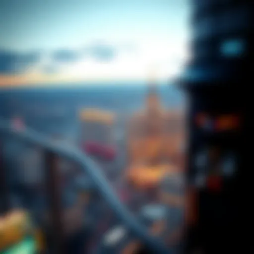 A breathtaking view from the Stratosphere with the Las Vegas skyline