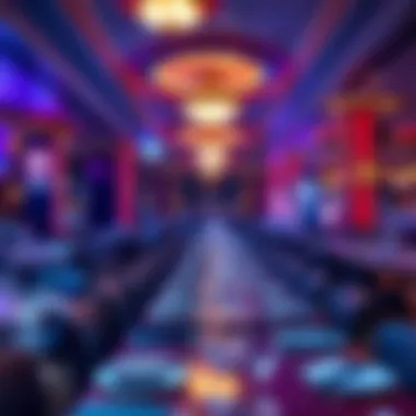 Dining area featuring diverse culinary options