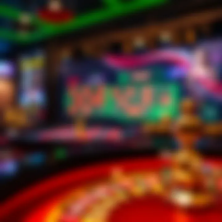 An online roulette interface showcasing technology in gaming.