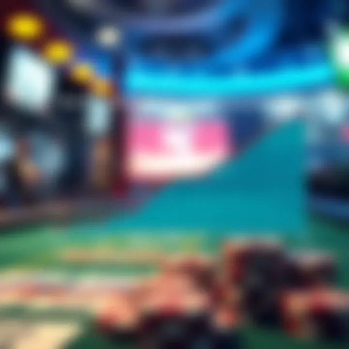 Graph illustrating the evolution of betting practices