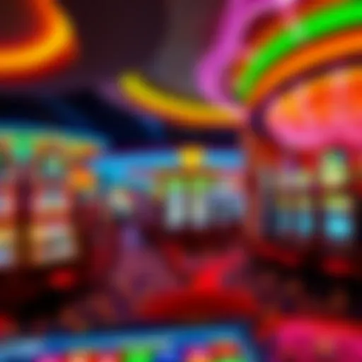 Vibrant Gaming Atmosphere Interior view of the casino showcasing vibrant gaming floors