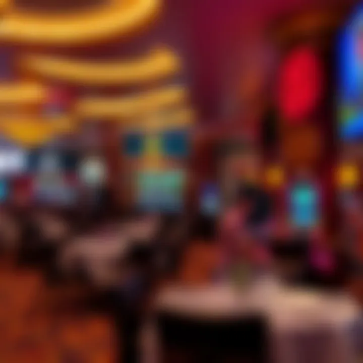 Luxurious amenities and dining options available at the casino