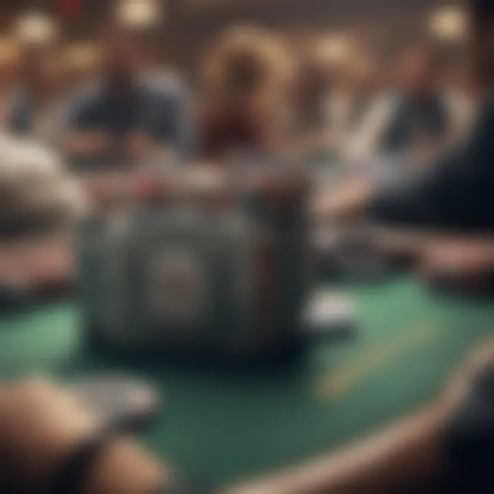 Competitive environment of poker tournaments