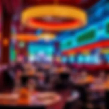 Dining options available at Tropicana Casino