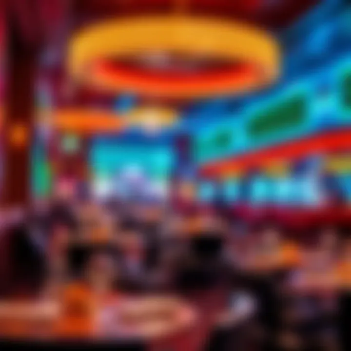 Dining options available at Tropicana Casino