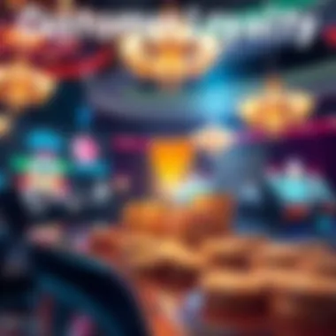 An illustration depicting the concept of customer loyalty programs.