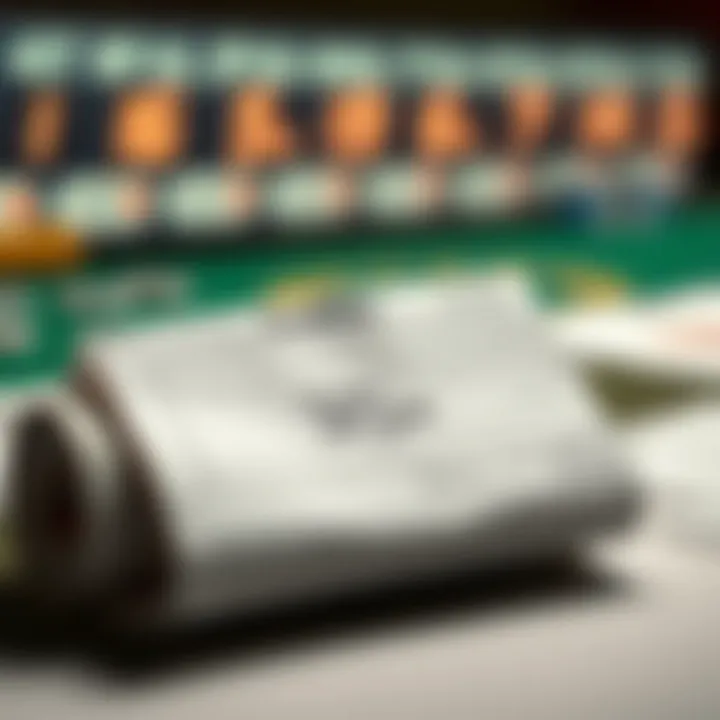 Exacta Bet Slip Explained Visual representation of an exacta bet slip