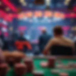 Visual representation of online betting platforms