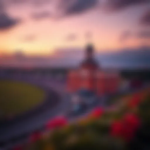 Historical view of Monmouth Racetrack