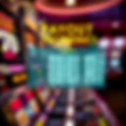 Detailed illustration of slot machine payout percentages