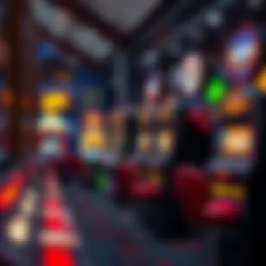 Online marketplace featuring a selection of slot machines