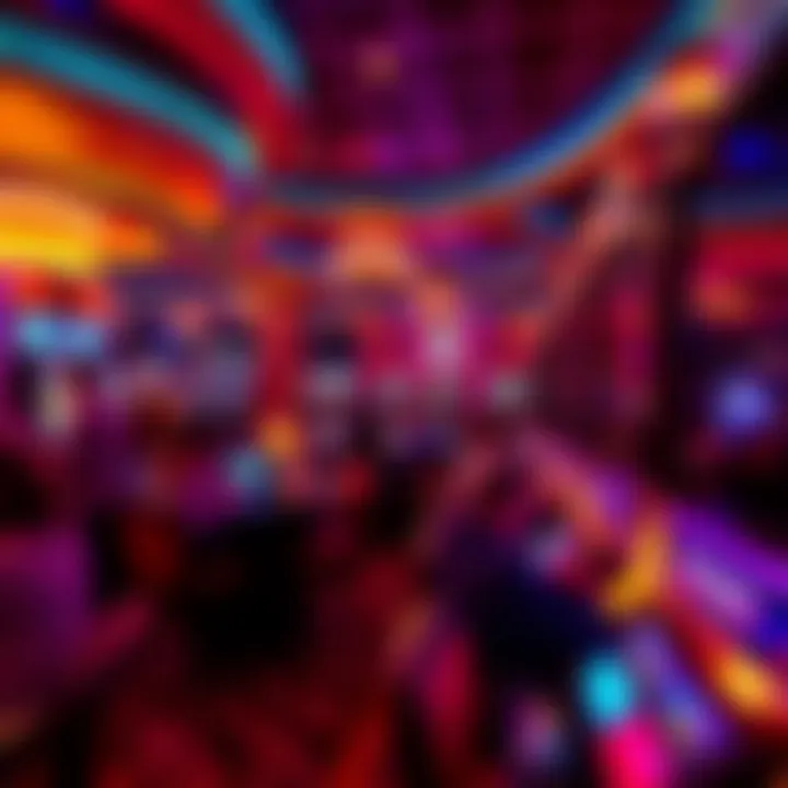 A vibrant illustration of the Wind Creek Casino drawing event ambiance