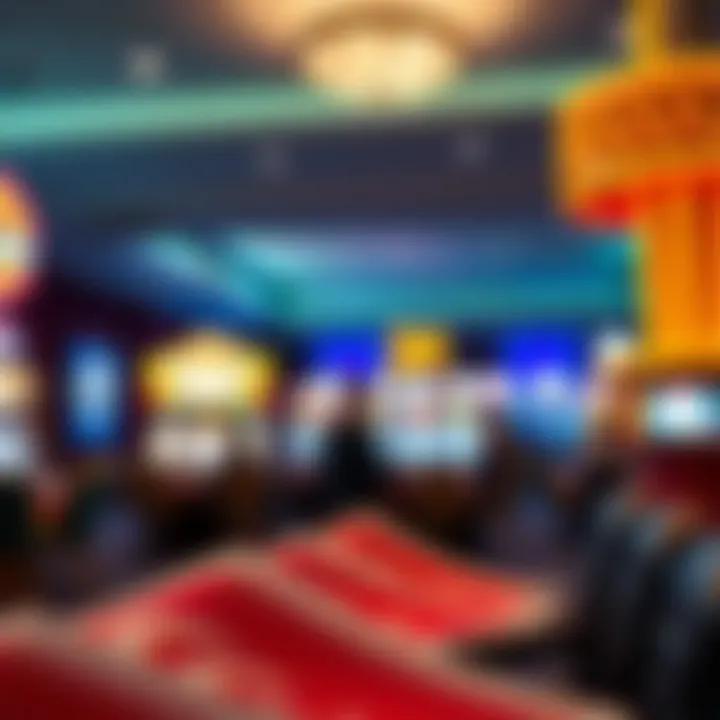 A graphical representation showcasing the economic impact of casino drawings