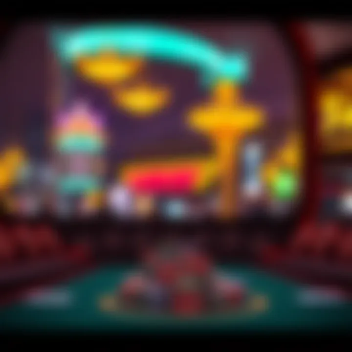 A creative visualization of the regulatory framework surrounding gambling events